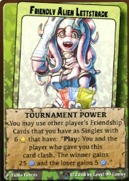 Friendly Alien Lettstrade - Tournament